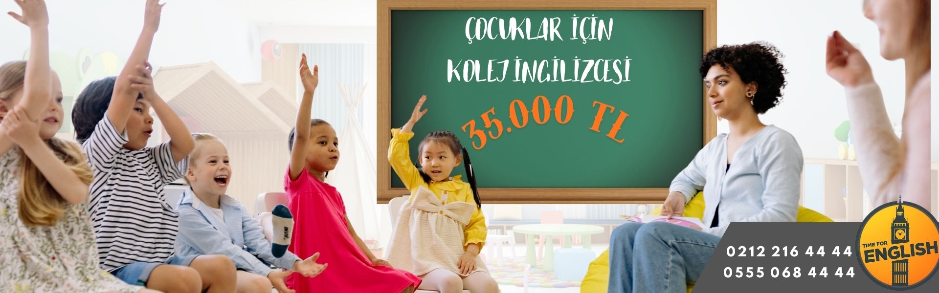 Çocuklar İçin İngilizce Kampanyası